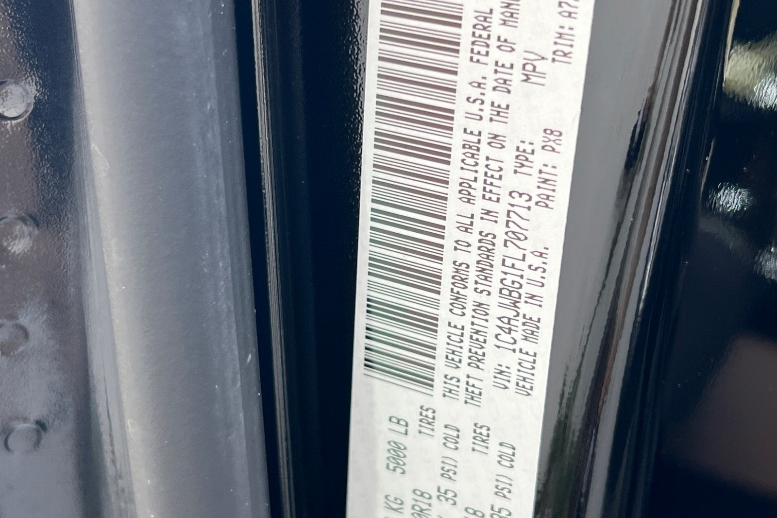 2015 Jeep Wrangler Sahara