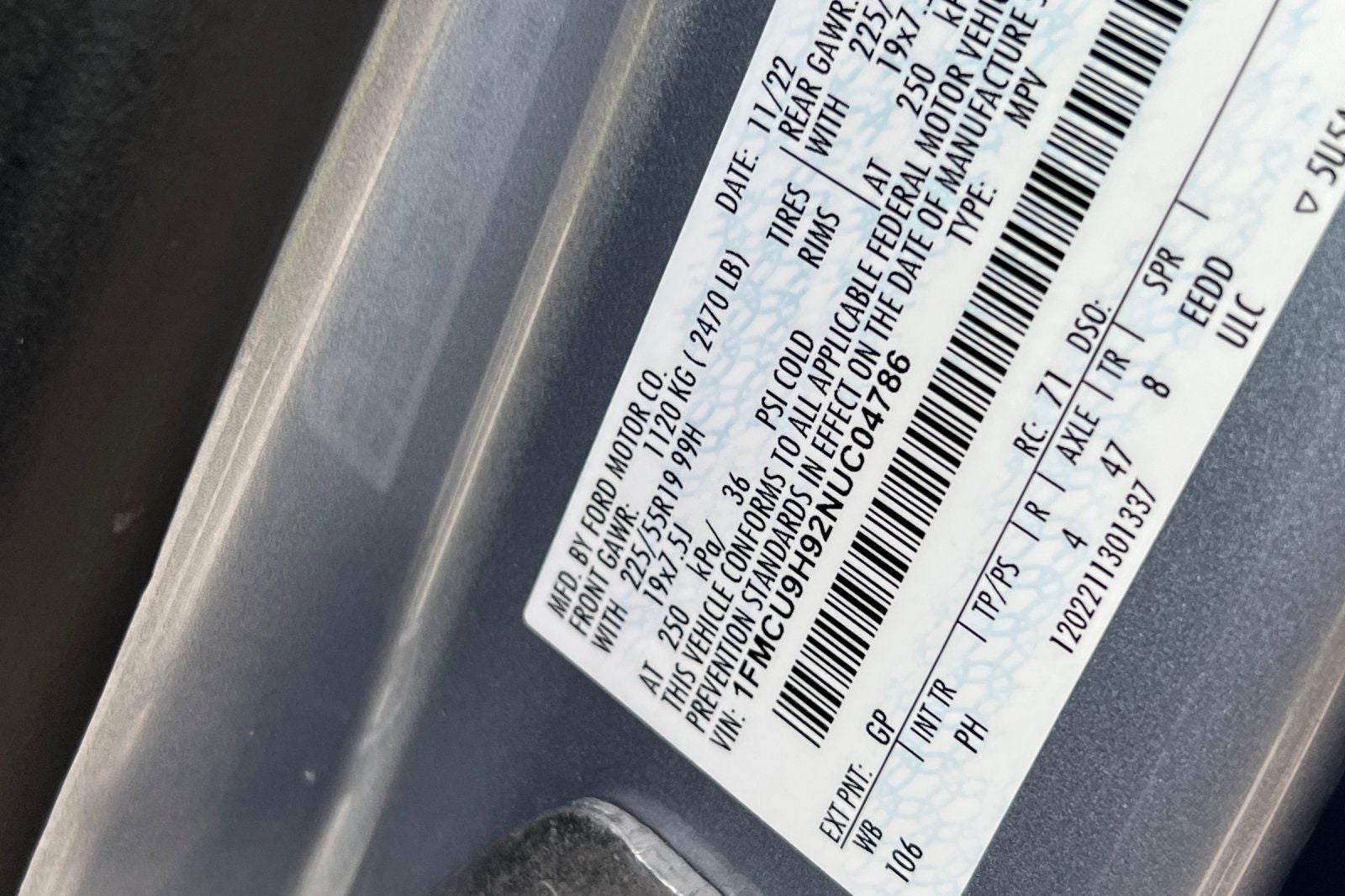 2022 Ford Escape SEL