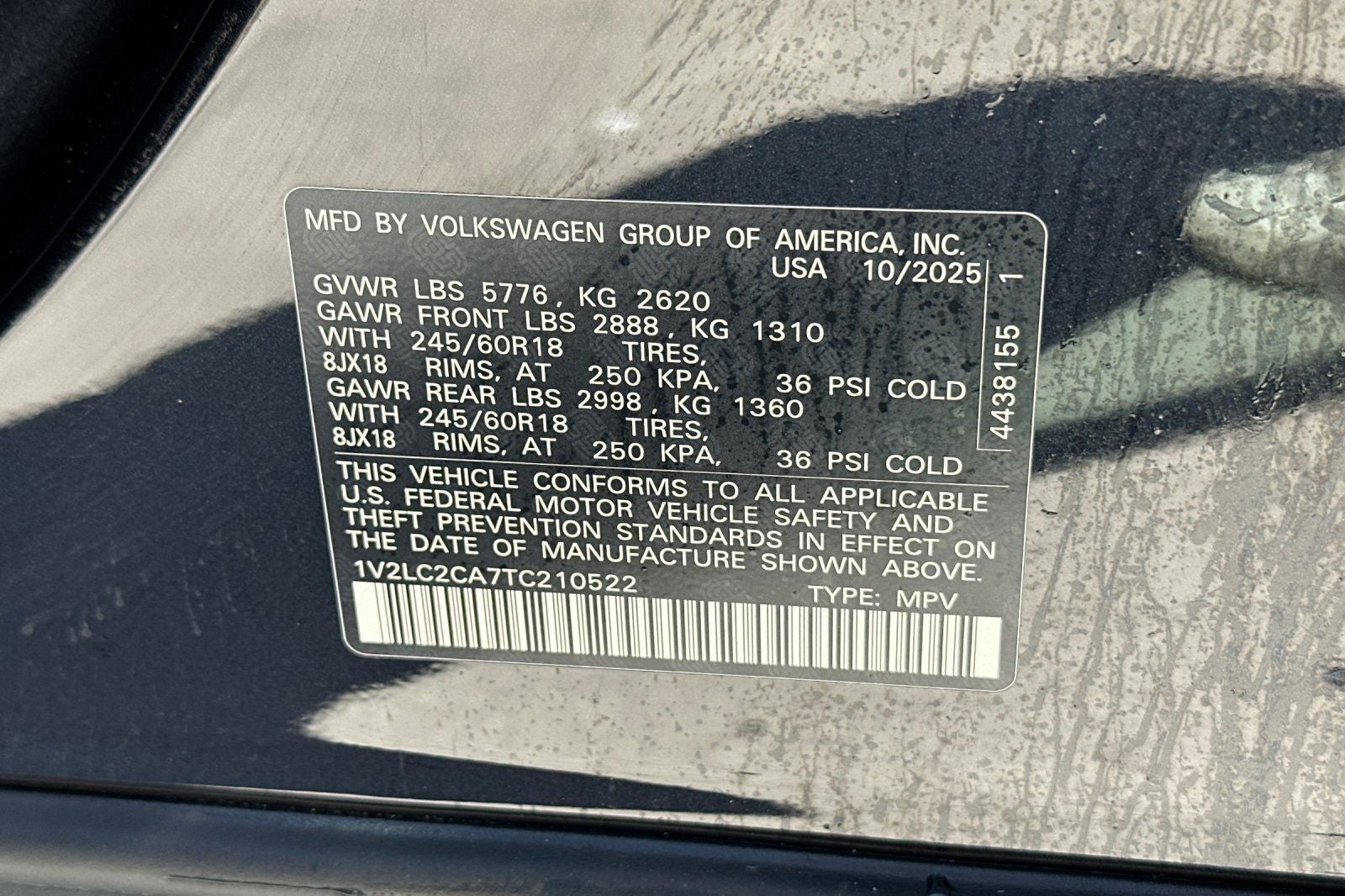 2026 Volkswagen Atlas Cross Sport 2.0T SE