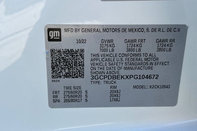 2023 Chevrolet Silverado 1500 Custom