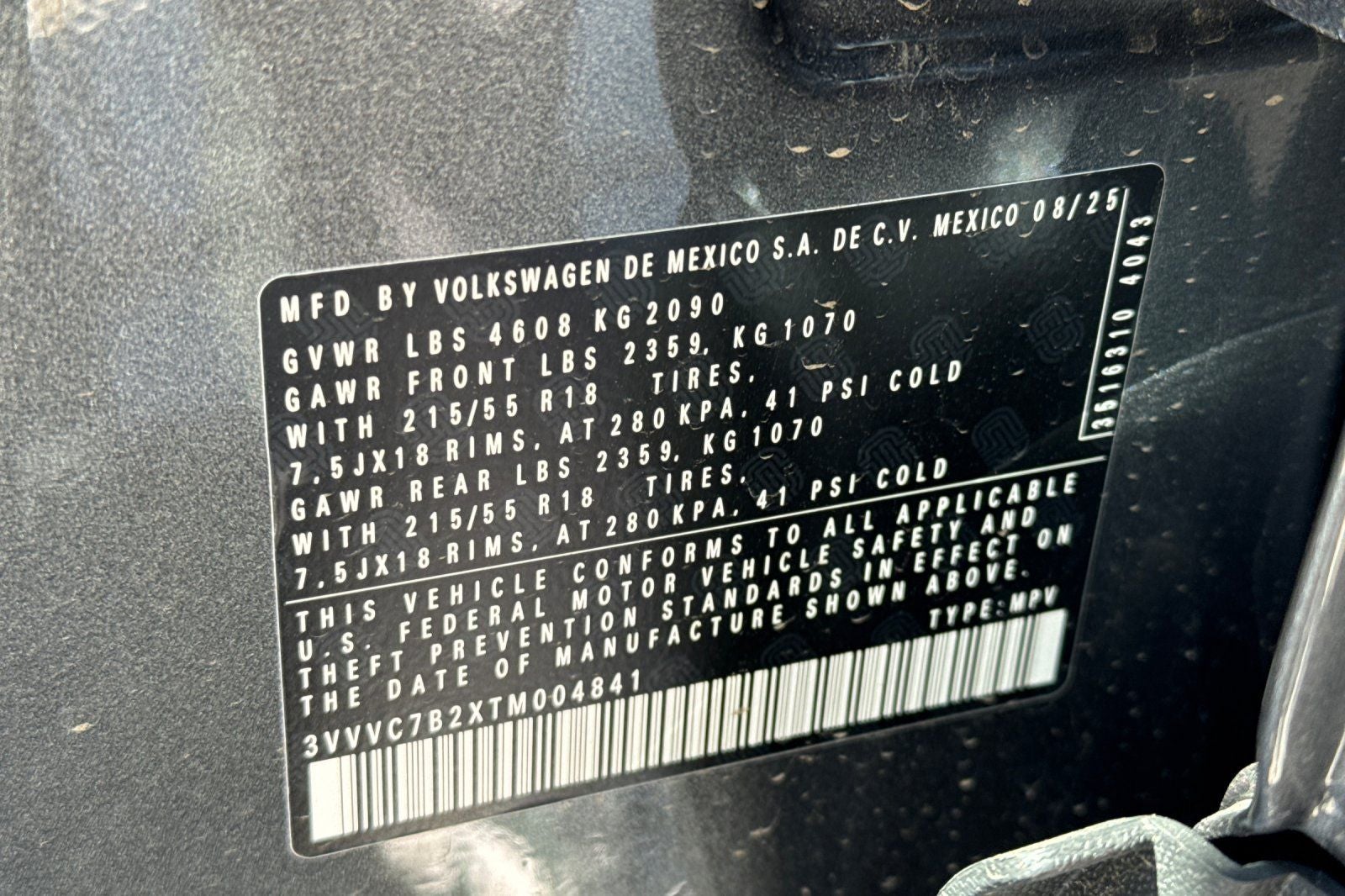 2026 Volkswagen Taos 1.5T SE