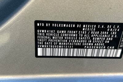 2025 Volkswagen Jetta 1.5T Sport