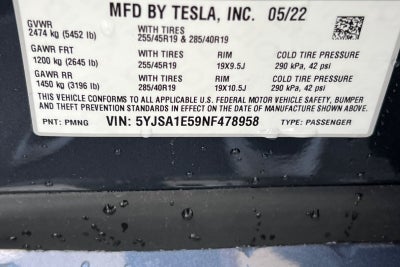 2022 Tesla Model S Base