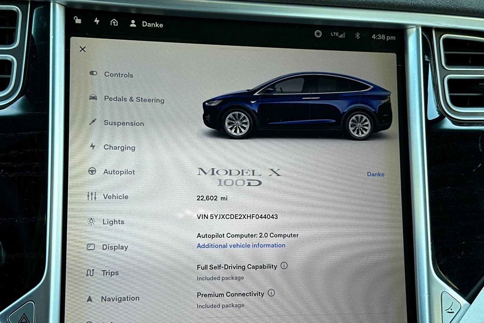2017 Tesla Model X 100D