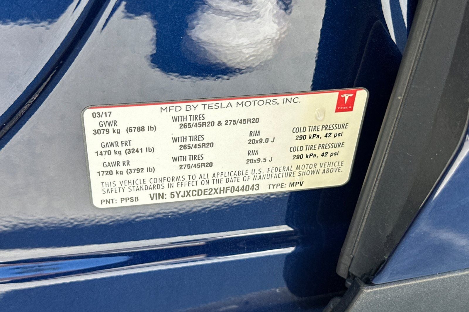 2017 Tesla Model X 100D
