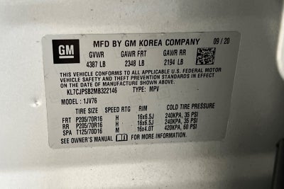 2021 Chevrolet Trax LT