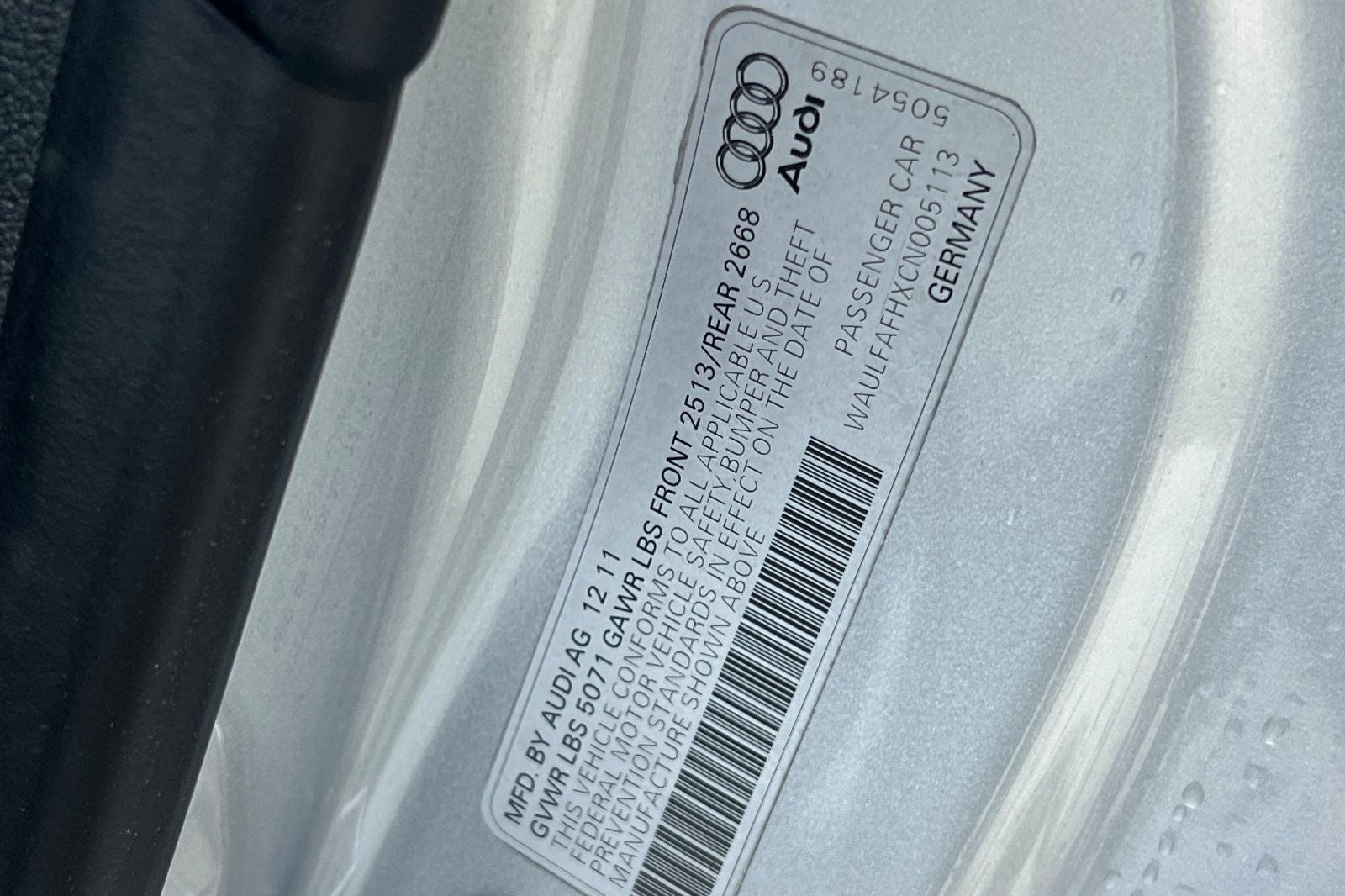 2012 Audi A5 2.0T Premium quattro