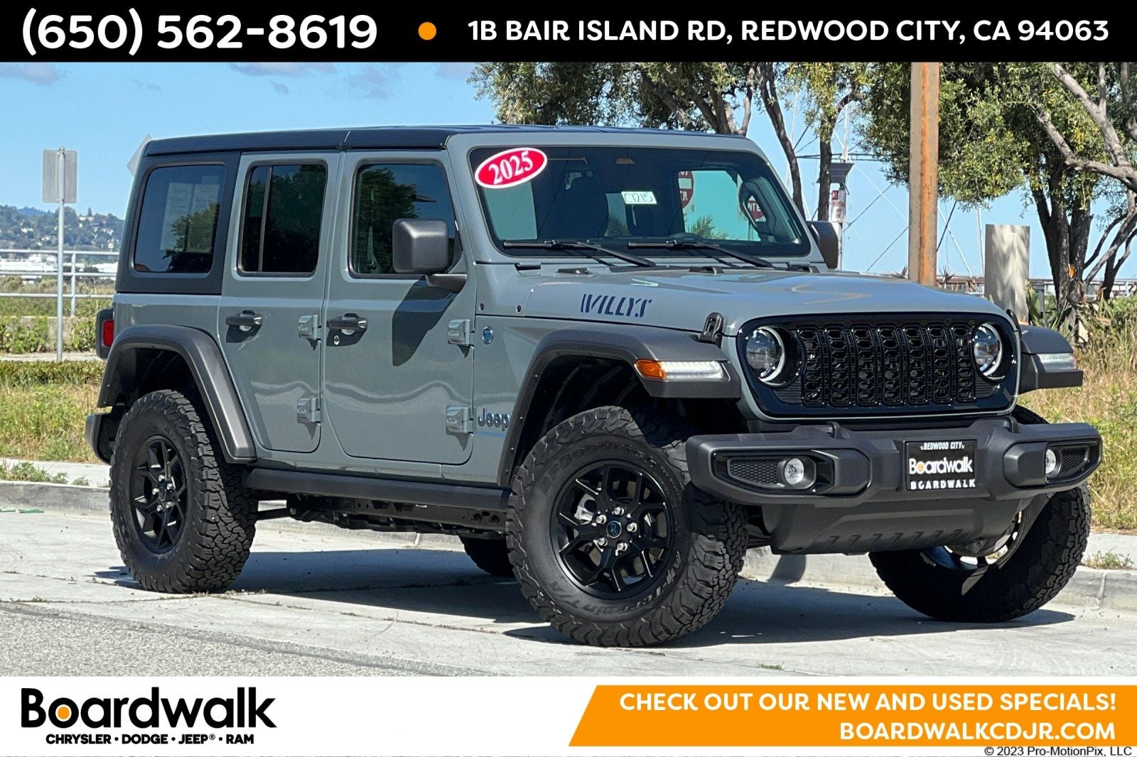 2025 Jeep Wrangler 4xe Willys 4xe