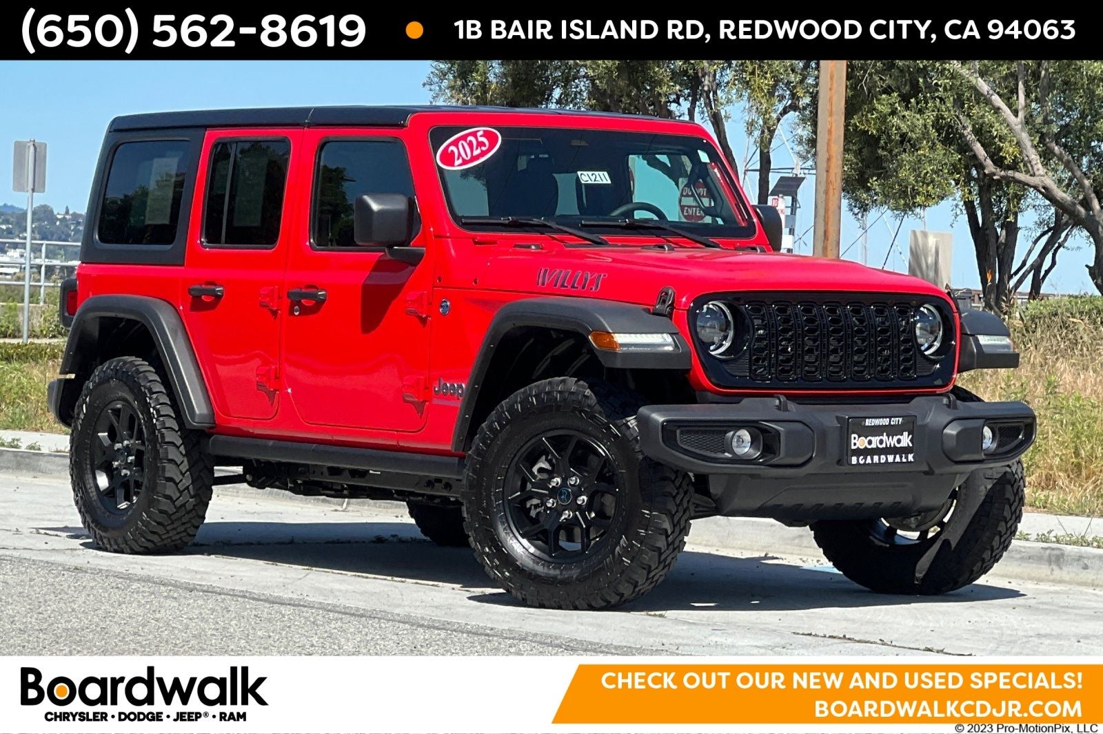 2025 Jeep Wrangler 4xe Willys 4xe