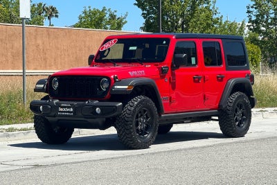 2025 Jeep Wrangler 4xe Willys 4xe