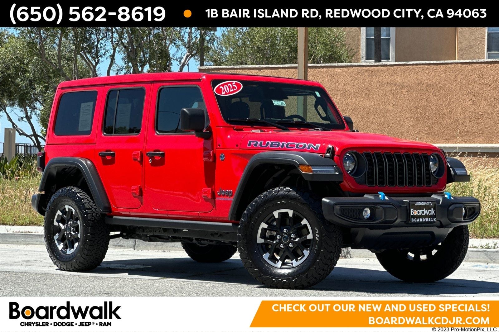 2025 Jeep Wrangler 4xe Rubicon 4xe