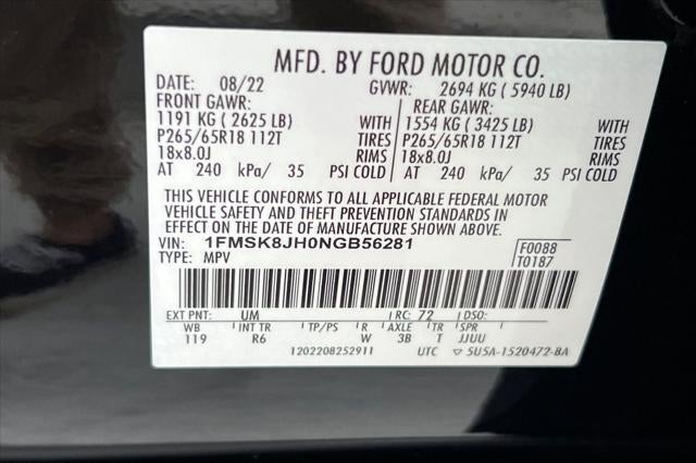 2022 Ford Explorer Timberline