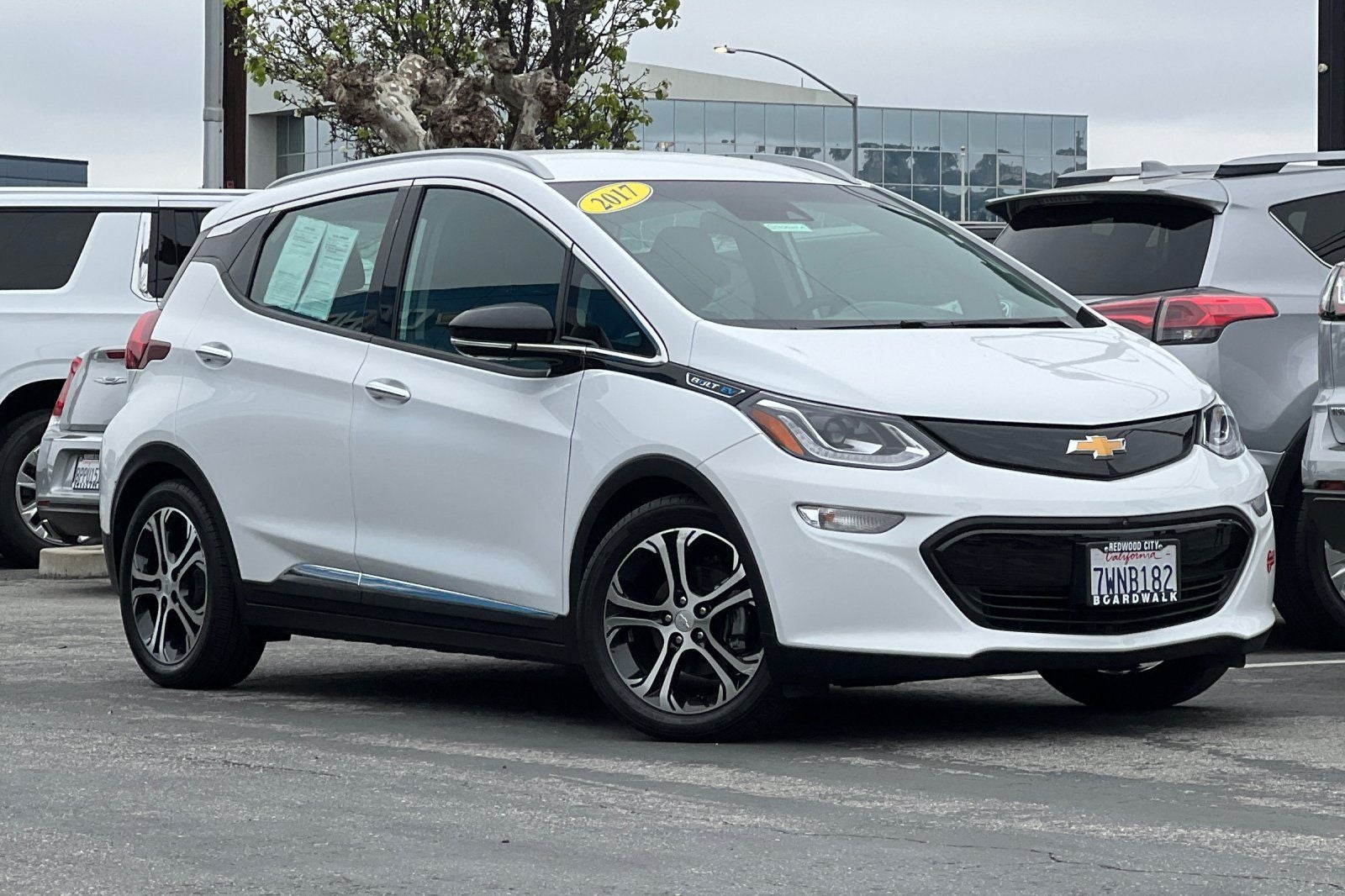 Used 2017 Chevrolet Bolt EV Premier with VIN 1G1FX6S00H4133599 for sale in Redwood City, CA