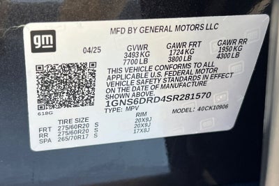 2025 Chevrolet Suburban Z71