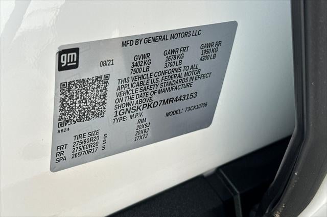 2021 Chevrolet Tahoe Z71