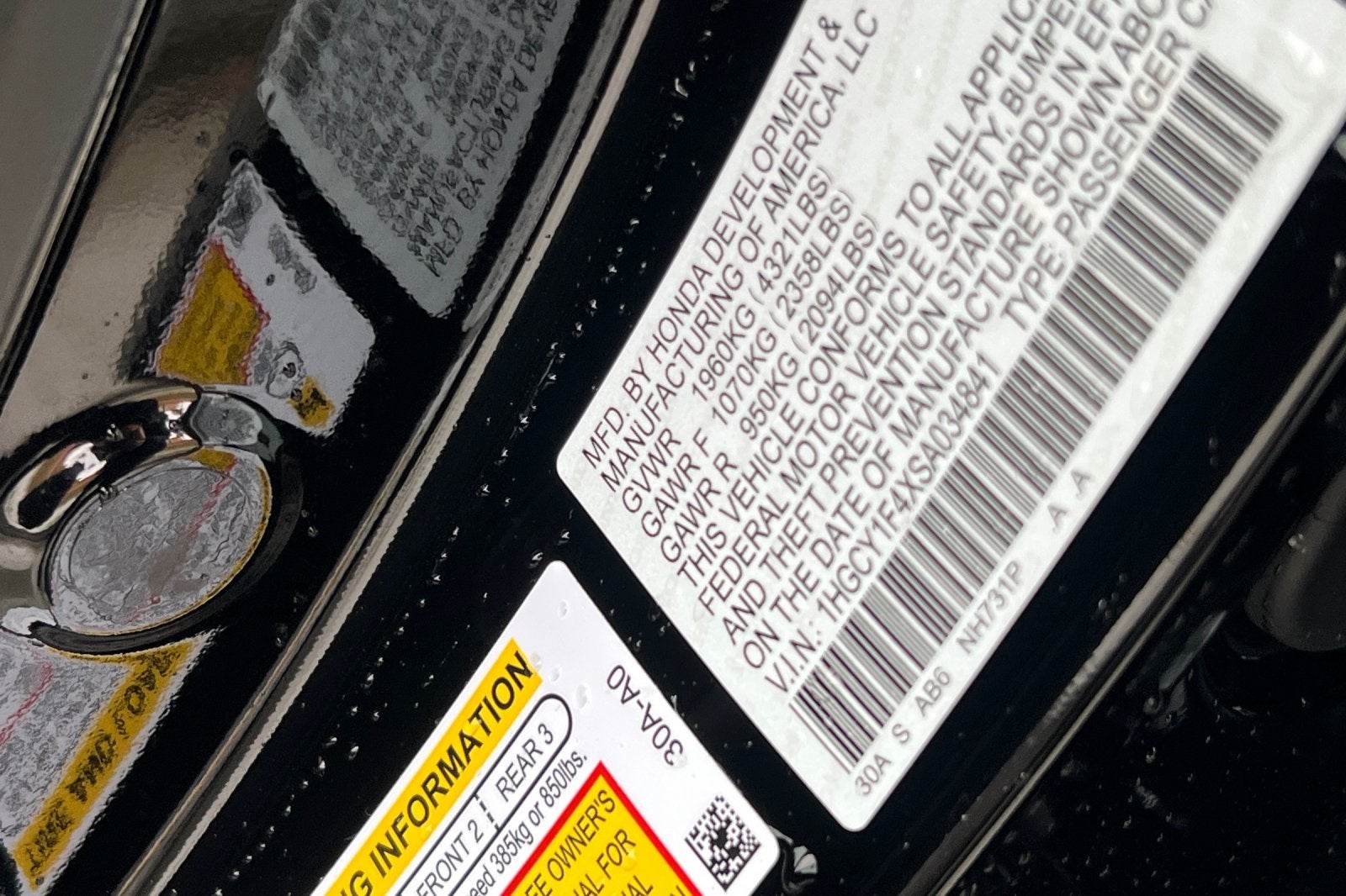 2025 Honda Accord Sedan SE