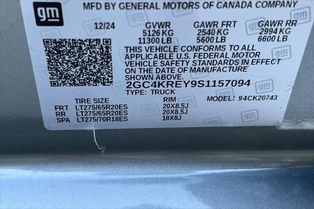 2025 Chevrolet Silverado 2500HD 4WD Crew Cab Standard Bed High Country