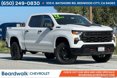 2026 Chevrolet Silverado 1500 4WD Crew Cab Short Bed Custom Trail Boss