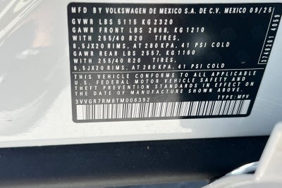 2026 Volkswagen Tiguan SE R-Line Black