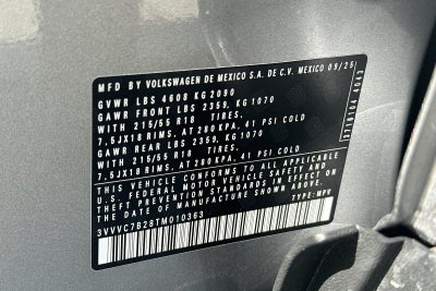 2026 Volkswagen Taos SE
