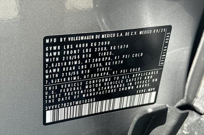 2026 Volkswagen Taos SE