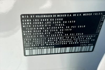 2022 Volkswagen Taos 1.5T SE