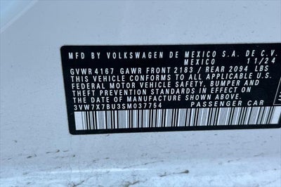 2025 Volkswagen Jetta 1.5T SE