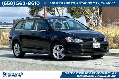 2015 Volkswagen Golf SportWagen TDI S 4-Door
