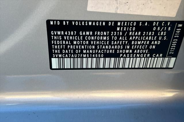 2015 Volkswagen Golf SportWagen TDI S 4-Door