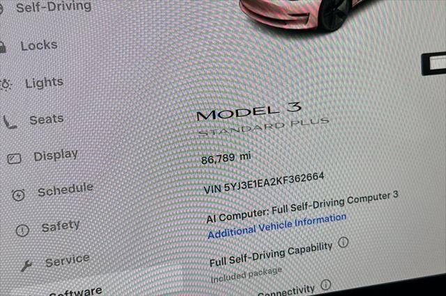 2019 Tesla Model 3 Standard Range Plus