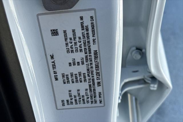 2020 Tesla Model 3 Long Range Dual Motor All-Wheel Drive