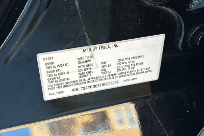 2024 Tesla Model Y Long Range Dual Motor All-Wheel Drive