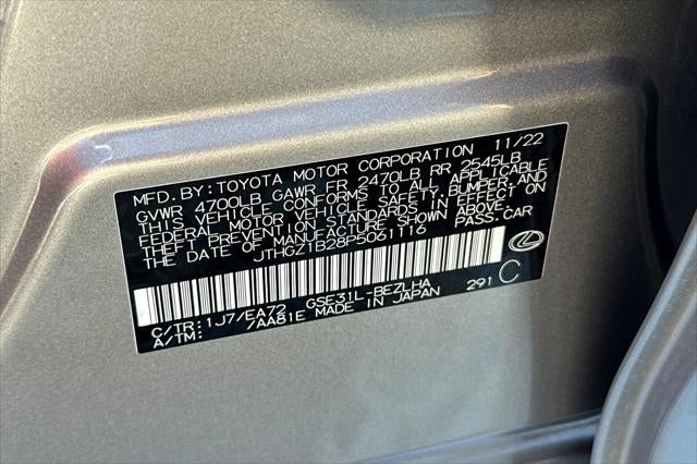2023 Lexus IS 350 F SPORT