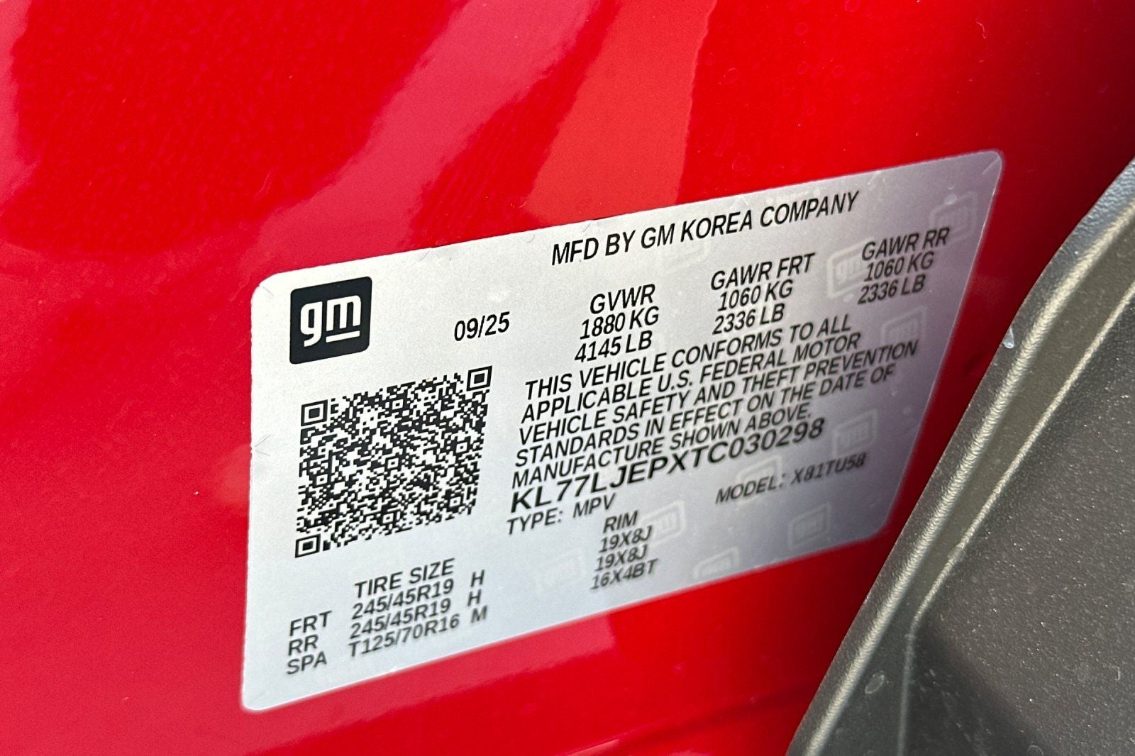 2026 Chevrolet Trax FWD 2RS