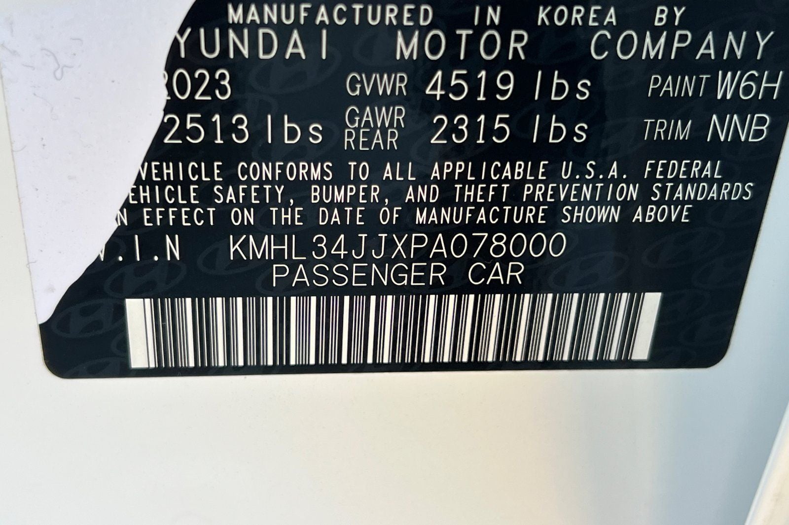 2023 Hyundai Sonata Hybrid SEL