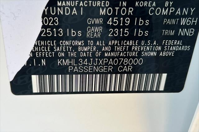 2023 Hyundai Sonata Hybrid SEL