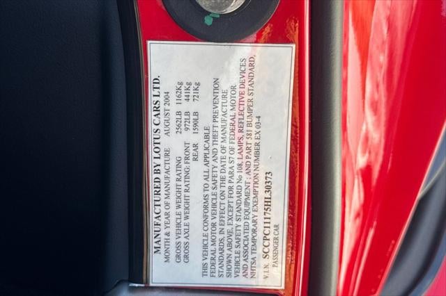2005 Lotus Elise Base