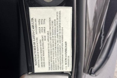2005 Lotus Elise Base