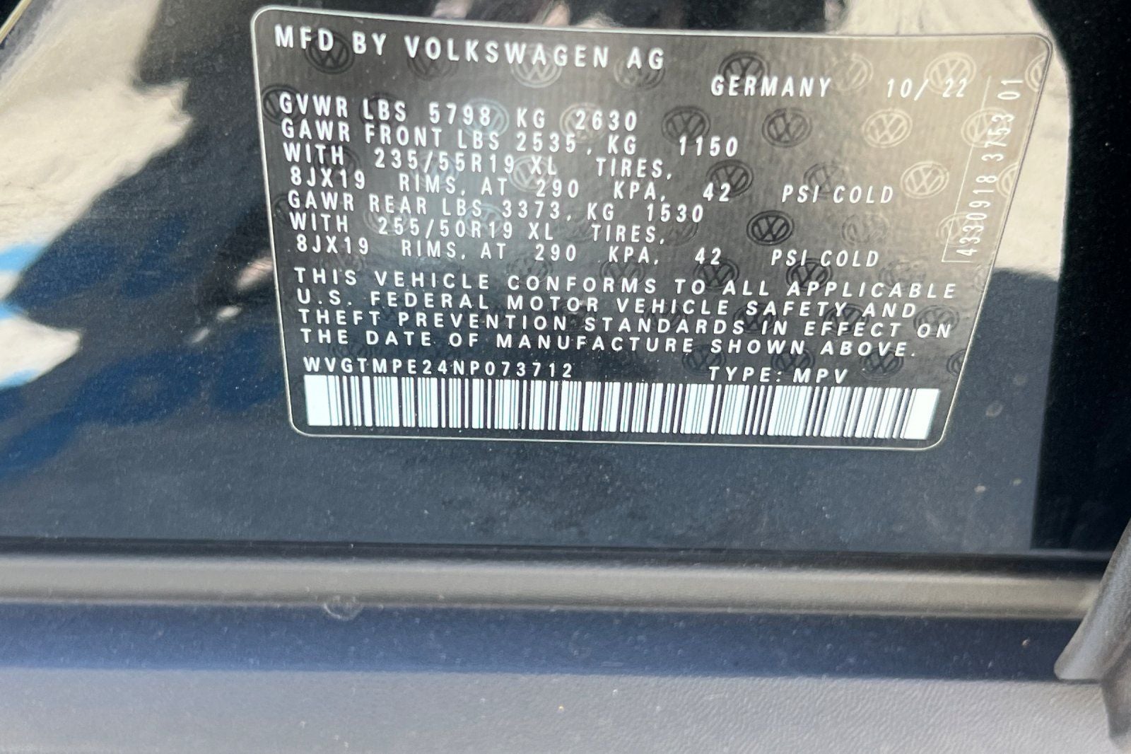 2022 Volkswagen Id.4 Pro S