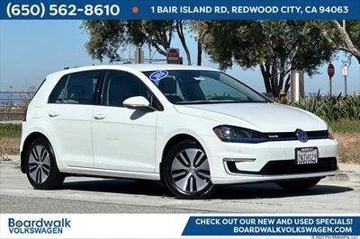 2016 Volkswagen e-Golf SEL Premium