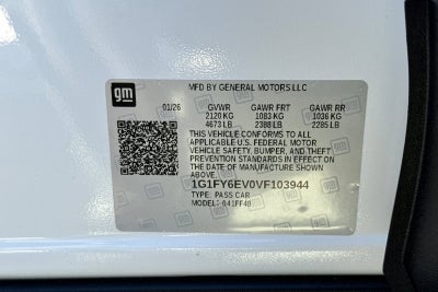 2027 Chevrolet Bolt LT