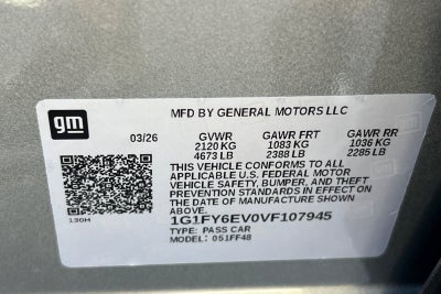 2027 Chevrolet Bolt LT