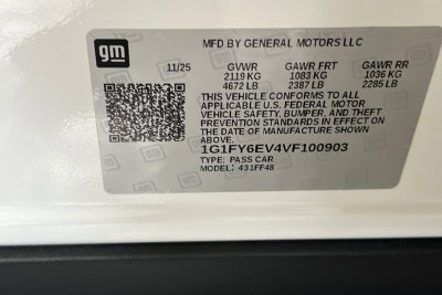 2027 Chevrolet Bolt LT