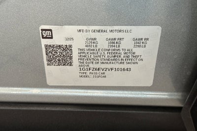 2027 Chevrolet Bolt RS