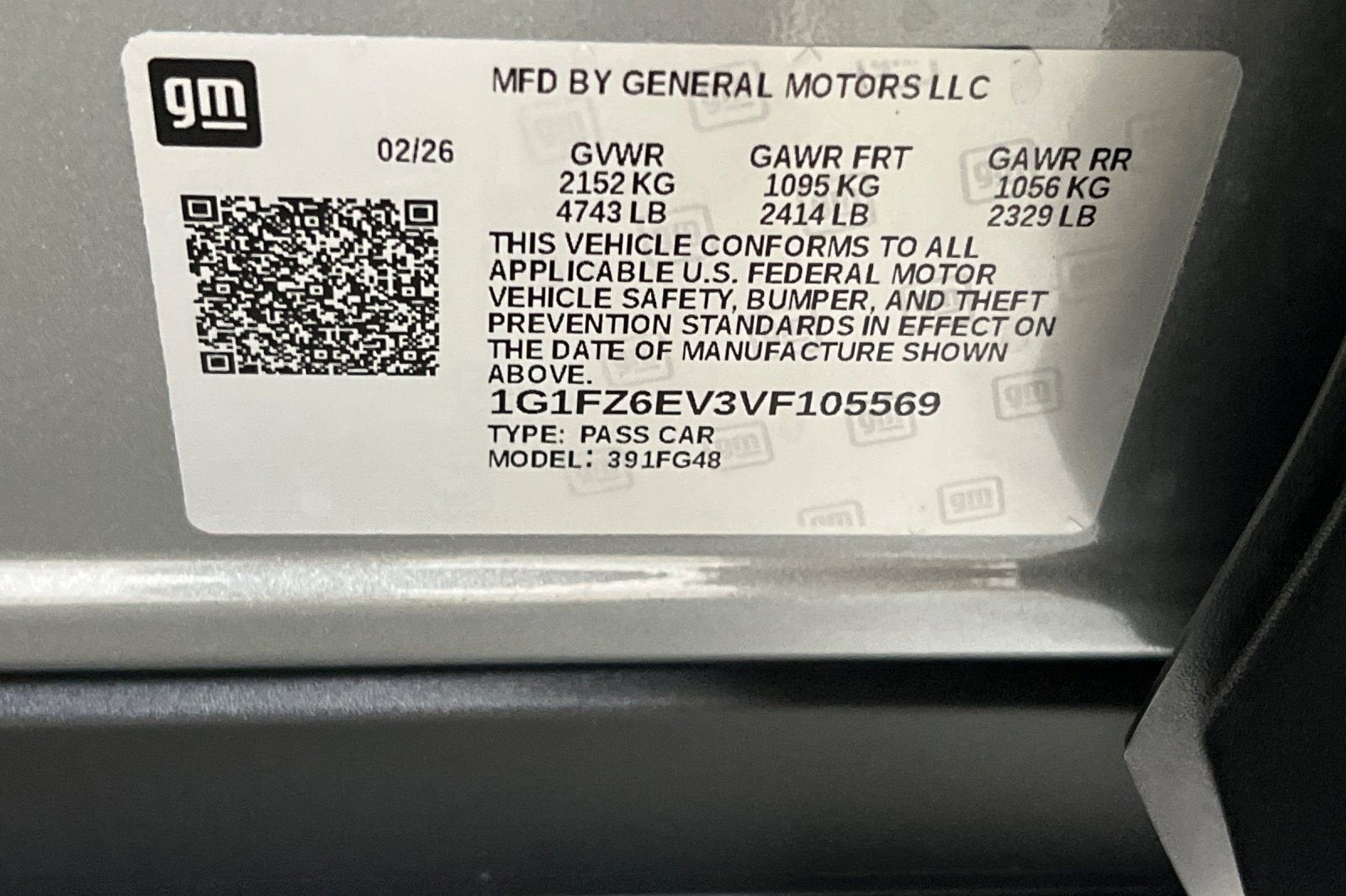 2027 Chevrolet Bolt RS