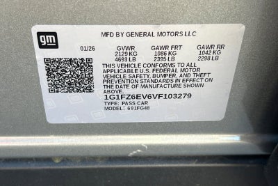 2027 Chevrolet Bolt RS