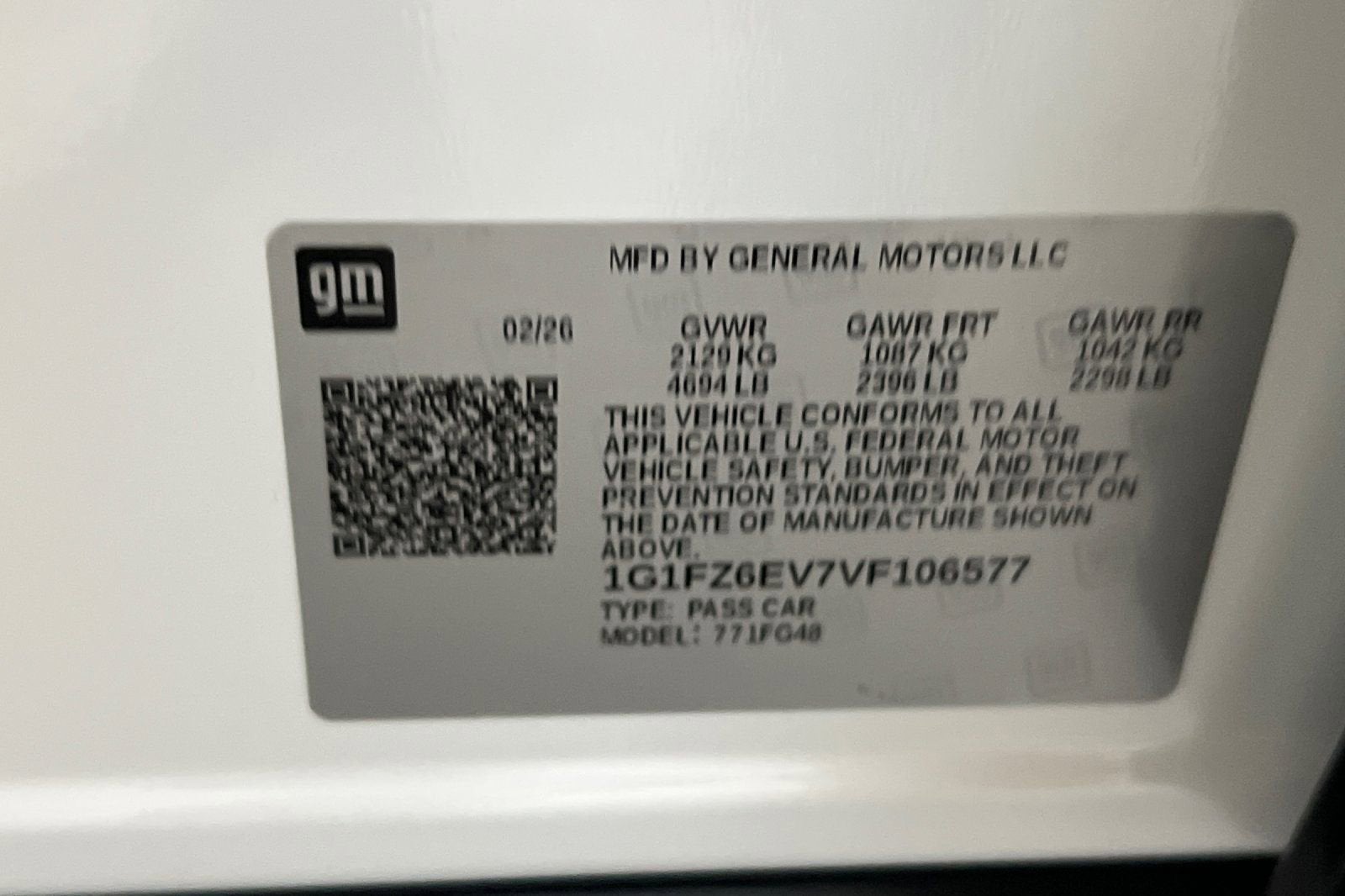 2027 Chevrolet Bolt RS