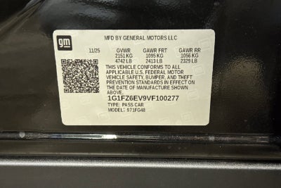 2027 Chevrolet Bolt RS