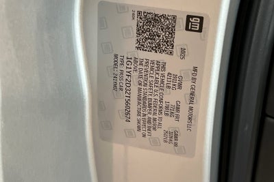 2026 Chevrolet Corvette Z06 3LZ