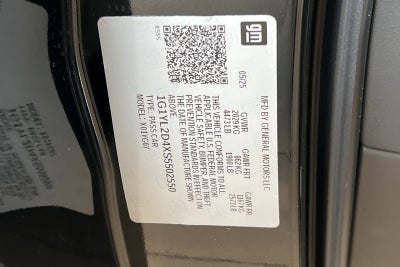 2025 Chevrolet Corvette E-Ray 2LZ